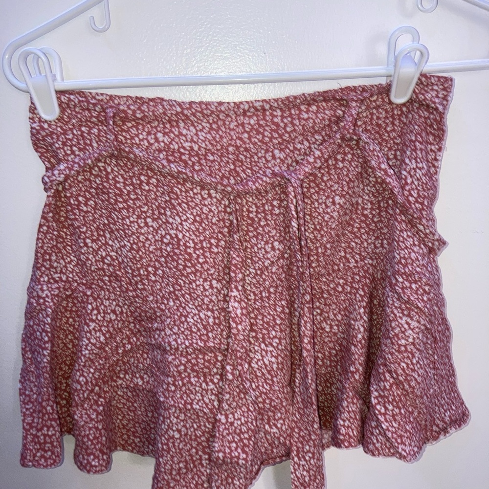 cute. polkadotted skirt